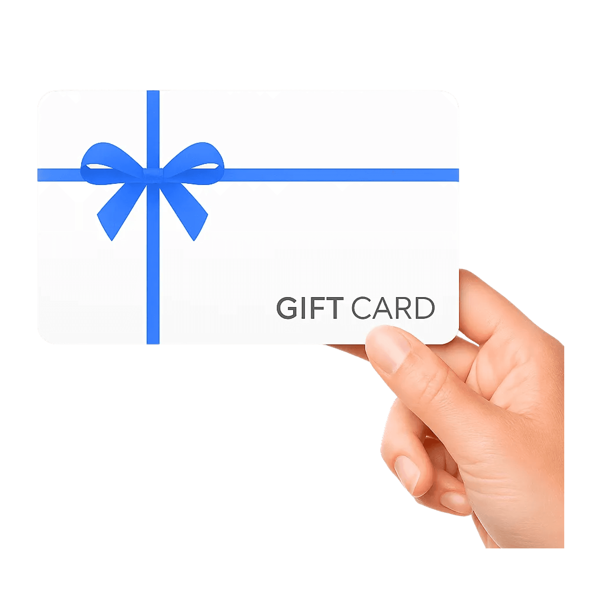 Gift Card in Hand
